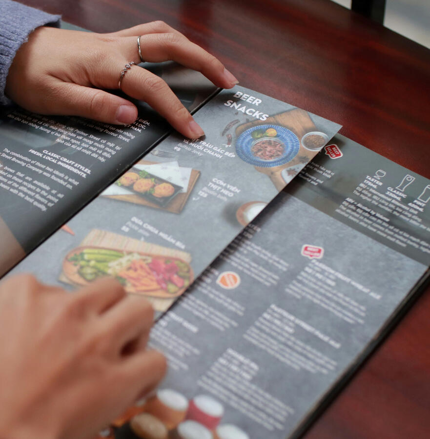 Menu boards